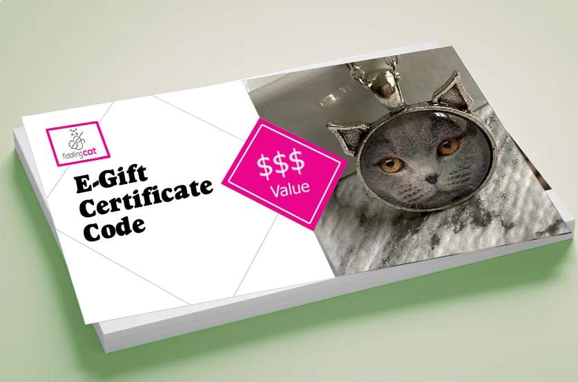 Fiddling Cat Gift Card