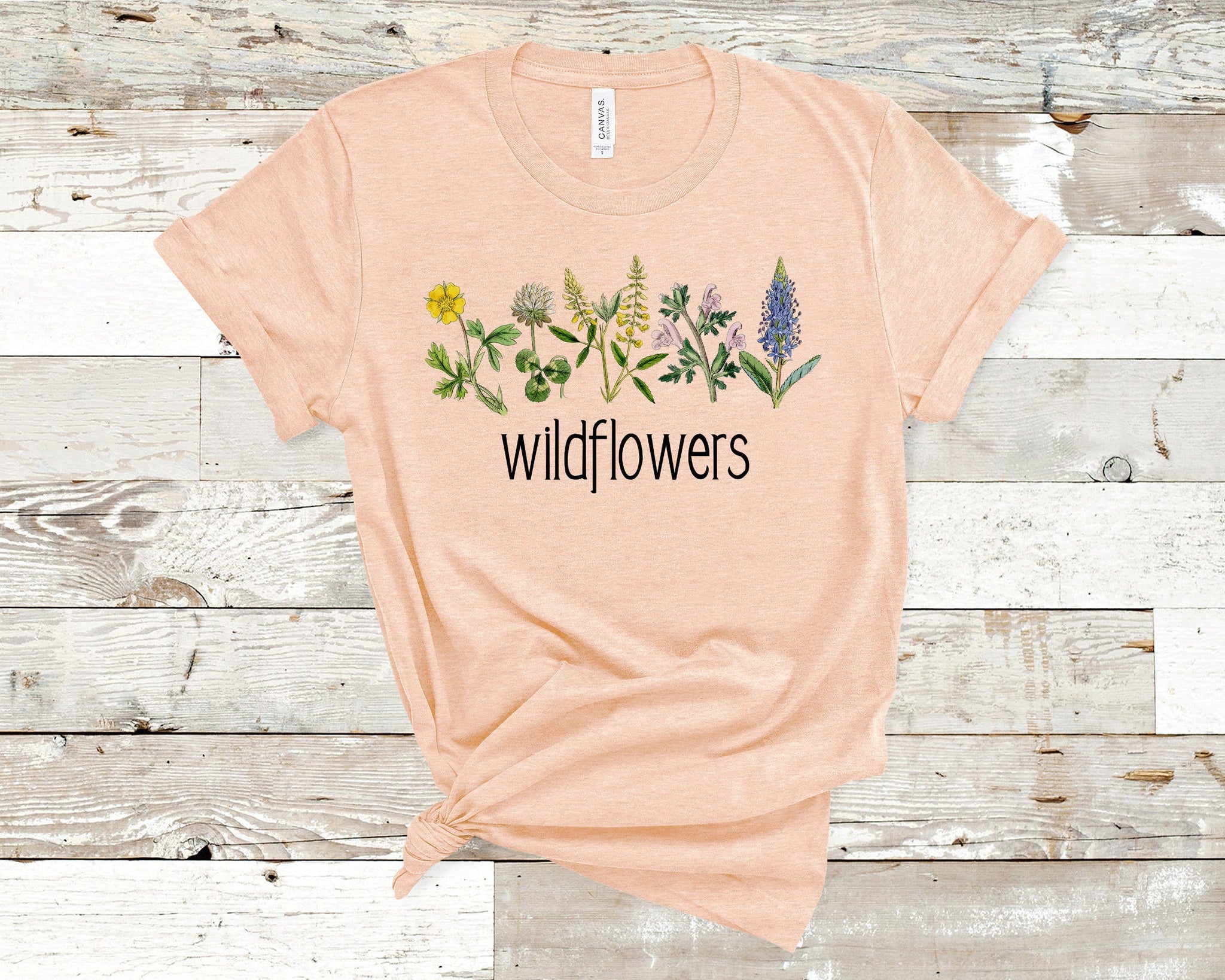 Shirt Flower  Floral , Plant Graphic Tees for women, Wild Flower