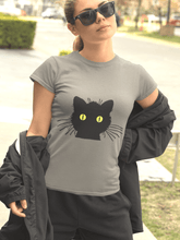 Load image into Gallery viewer, Black Cat Women’s Premium T-Shirt
