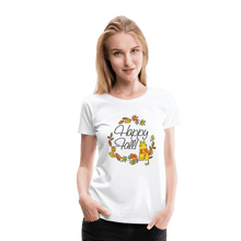 Load image into Gallery viewer, Happy Fall Women’s Premium T-Shirt - white
